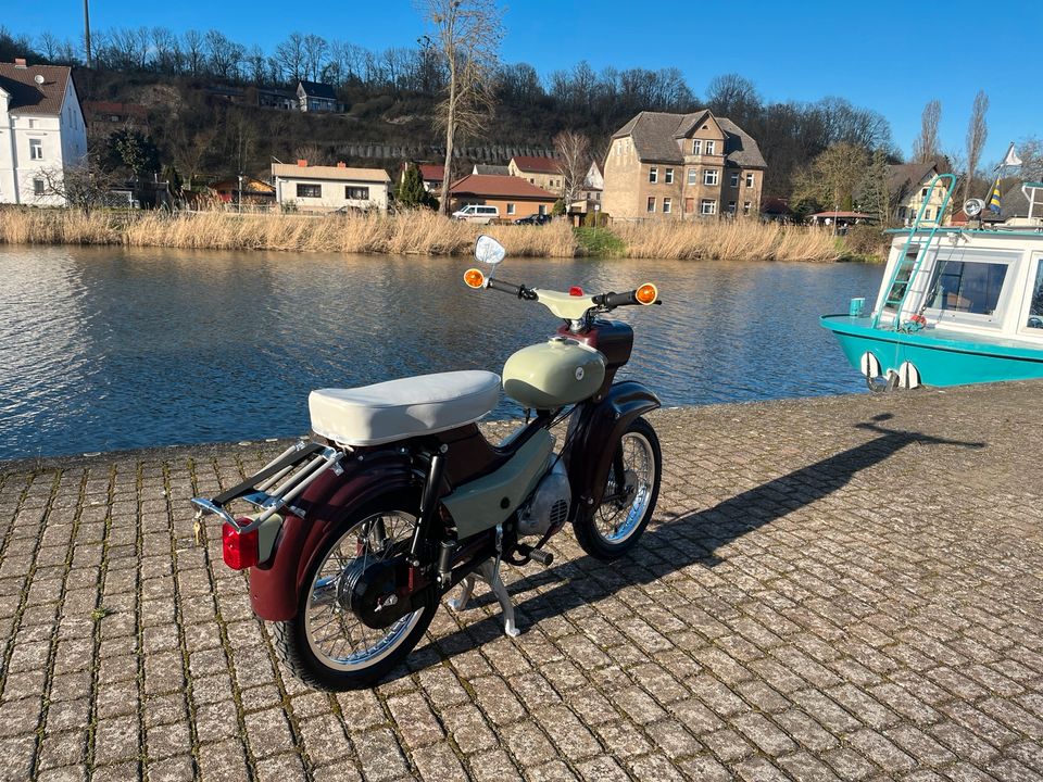 Simson SR4/2 Star Maronrot Neuaufbau in Oderberg