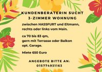 Kundenberaterin + Oma sucht 3 Zi Wohnung zw Hassfurt + Eltmann Bayern - Eltmann Vorschau