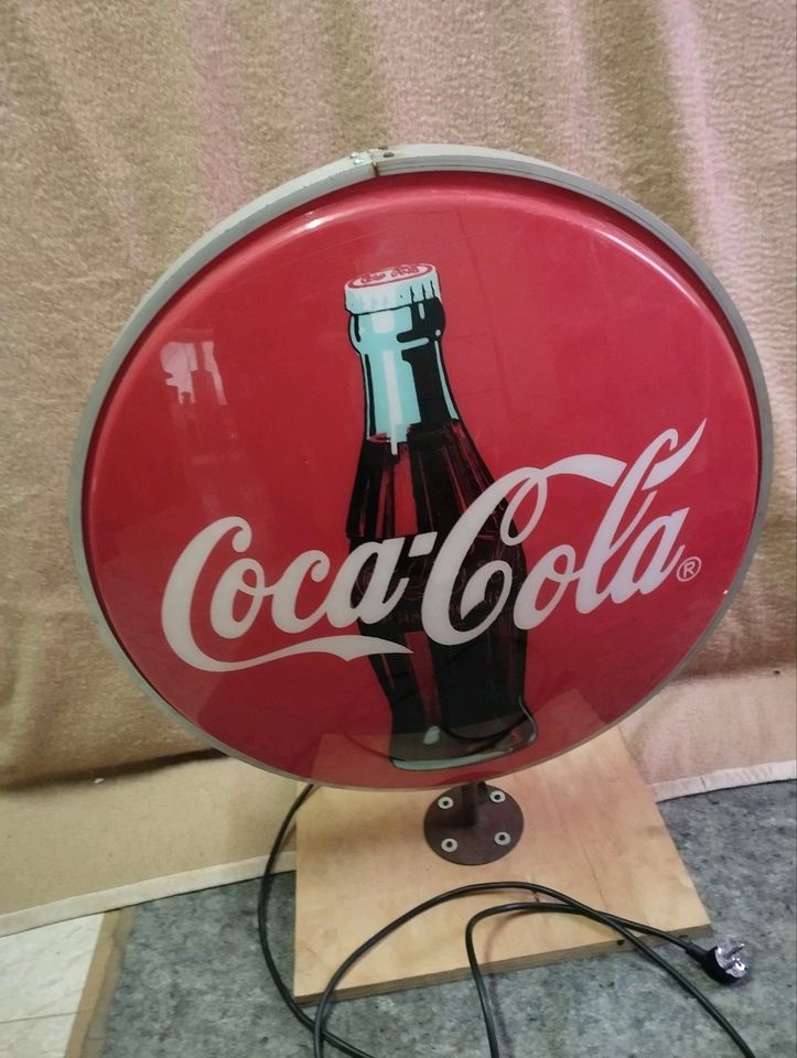Coca Cola Werbeleuchtschild in Malsch