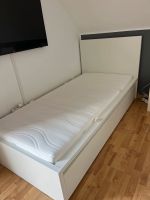 Bett weiß 90x200 cm mit Schubladen Lattenrollrost NEUw. Matratze Nordrhein-Westfalen - Iserlohn Vorschau