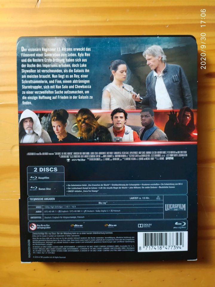 Star Wars: Das Erwachen der Macht - Limited Edition Steelbook + B in Trierweiler