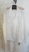 Leinenhemd, Jäckchen, Gr.48-50, weiss, neu Hessen - Steinbach Vorschau