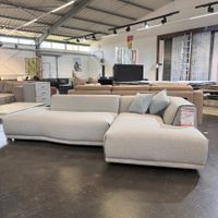 Couchgarnitur „Atlantis“ Stoff Sofa L-Form grau Wohnzimmer Bayern - Großheubach Vorschau