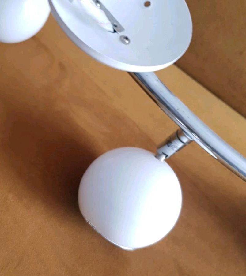 Lampe weiß silber LED GU 10 in Donaustauf