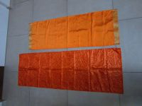 2 orange Tischläufer 152x50cm und 132x43cm - weihnachtlich Baden-Württemberg - Markdorf Vorschau