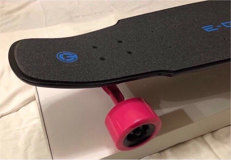 Yuneec Skateboard Longboard E-GO2 Blau-Pink-Pink Unbenutzt Top in Haan