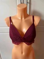BH Bustier *HUNKEMÖLLER* dunkelrot Spitze Größe 75E *TOP* Schleswig-Holstein - Reinbek Vorschau