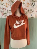 Pullover Nike Braun Orange Kapuzenpulli Hoodie S 36 neu Sachsen - Taucha Vorschau