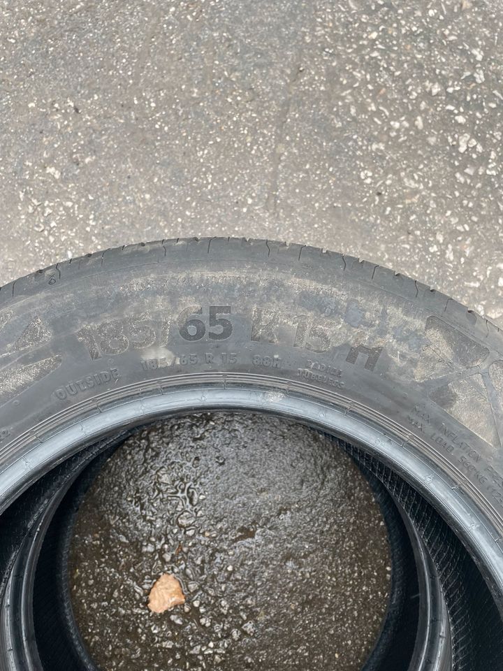 Sommerreifen 185/65R15 Continental in Seesen