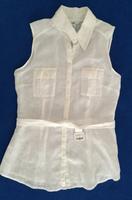 Weiße, leichte, transparente Bluse, von H&M Niedersachsen - Wathlingen Vorschau