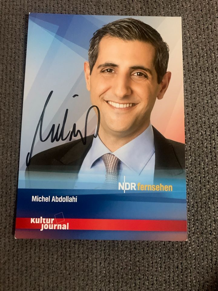 Michel Abdollahi Autogramm signiert Autogrammkarte in Saarbrücken