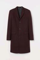 H&M Herren Premium Mantel Gr.46 Wollmischung Kaschmir Weinrot NEU Hessen - Hanau Vorschau