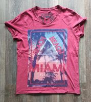 T-Shirt "Beach Beach Miami Florida" von Much More (Größe S) Rot Hessen - Melsungen Vorschau