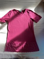 Shirt von Pfeffinger Gr. 42 pink mit Spitze Bayern - Eußenheim Vorschau