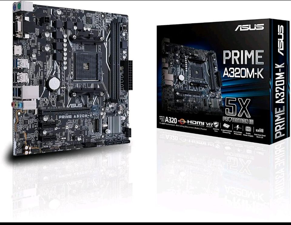 Asus Prime A320m-k Mainboard in Sibbesse 