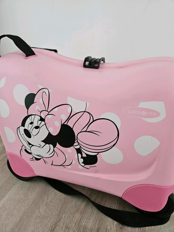 Samsonite Minnie Maus Koffer Trolley in Mixdorf