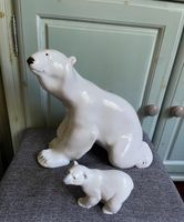 Porzellan-Figur Eisbär Polar Bär Lomonosov ?  29 cm Lichtentanne - Schönfels Gem Lichtentanne Vorschau