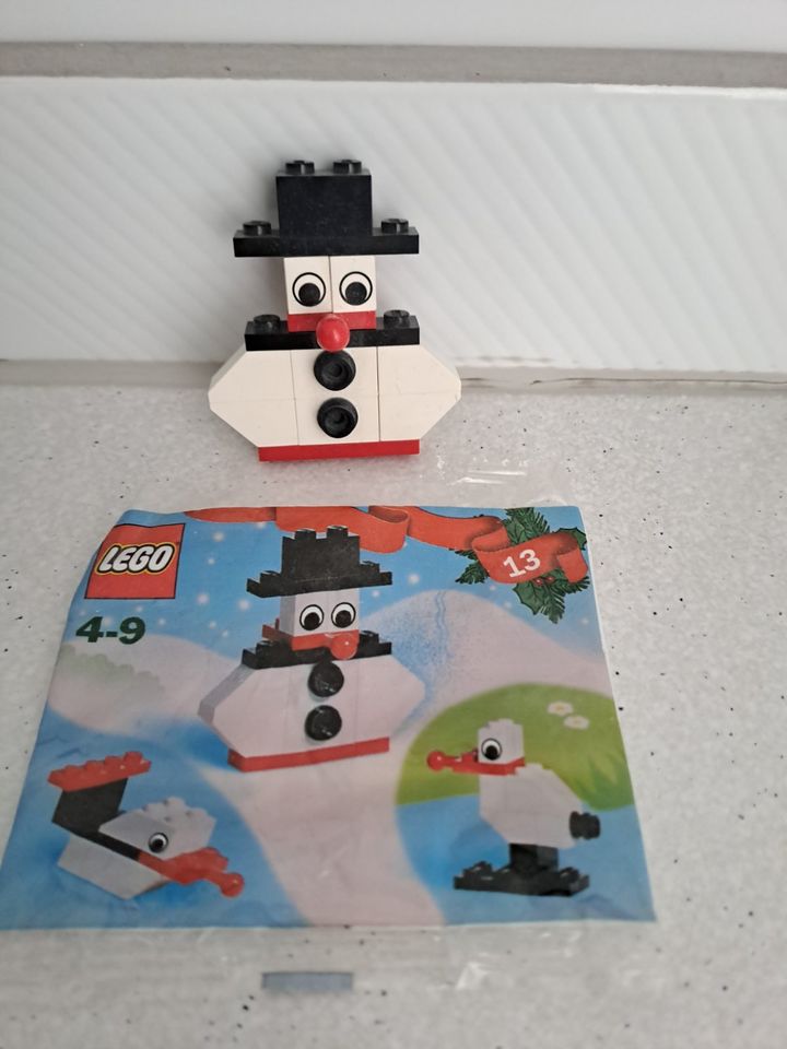 Lego Kleinteile 3 Stück - Spielzeug Kinder - Adventskalender in Saarlouis