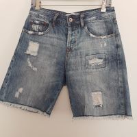 Jeans-Shorts, dark blue stone, mit Destroyed-Effekten, Gr.26 Sachsen - Plauen Vorschau