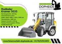 ❗Radlader mieten / Kramer 5035❗ Hoflader Greifschaufel Minibagger Niedersachsen - Quernheim Vorschau