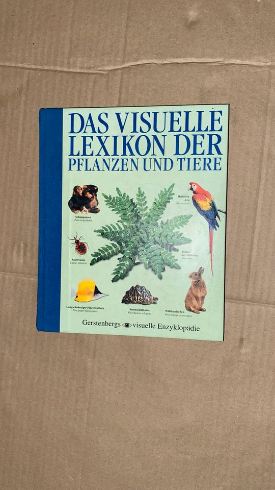 NEU Gerstenberg Das visuelle Lexikon der Pflanzen und Tiere in St. Wendel