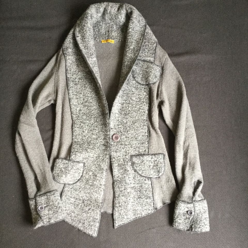 Damen Strickjacke, CHILLI, grau, Gr. M/L in Ruderting