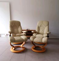 Stressless Sessel Ekornes # Leder Beige Baden-Württemberg - Offenburg Vorschau