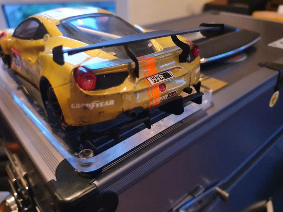 Slotcar 1:24 GT- MASTER  GFK Ferrari auf Ortmann mit Brushless in Idstein