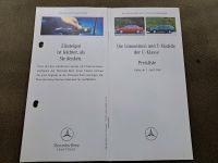 Mercedes-Benz Preisliste C-Klasse C Klasse W202 202 202er Niedersachsen - Söhlde Vorschau