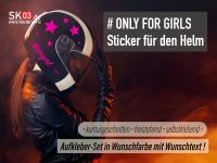 MOTORRADHELM STICKER AUFKLEBER STERNE WUNSCHNAME HELM WUNSCHTEXT Niedersachsen - Goslar Vorschau