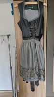 Dirndl Silber / Schwarz mit Hirsche Baden-Württemberg - Schemmerhofen Vorschau