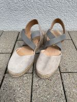 Unisa Espadrilles Wedges hellgrau Gr. 38 Baden-Württemberg - Neckargemünd Vorschau