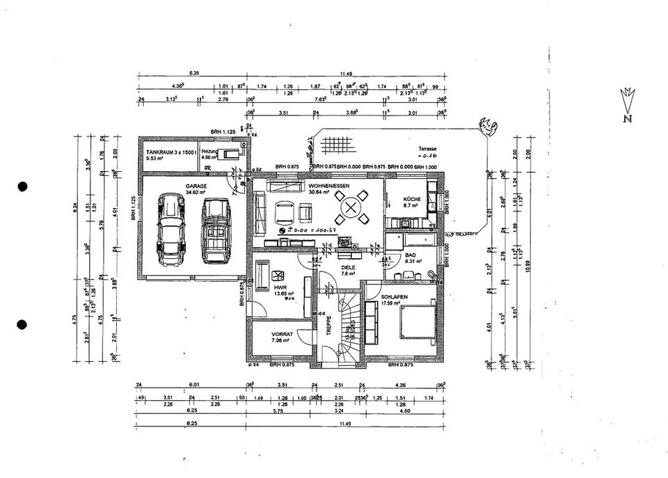 Rohbau mit Substanz und Patina, freistehend, ca. 266 m² Wohnfl. in Hünfeld