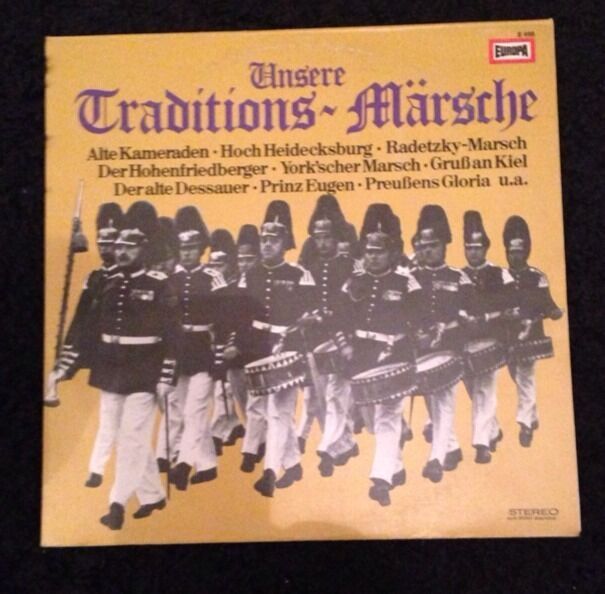 Unsere Traditions-Märsche (Europa) Vinyl LP in Duisburg