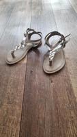 COX Sandalen in taupe/silber Nordrhein-Westfalen - Troisdorf Vorschau