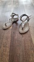 COX Sandalen in taupe/silber Nordrhein-Westfalen - Troisdorf Vorschau