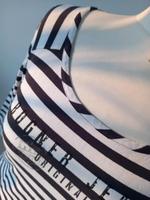 BOGNER JEANS Shirt  36  Viskose Elasthan Streifen schwarz Berlin - Schöneberg Vorschau