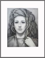 Elli Goulding  Airbrushbild, Kunstdruck Sachsen-Anhalt - Dessau-Roßlau Vorschau