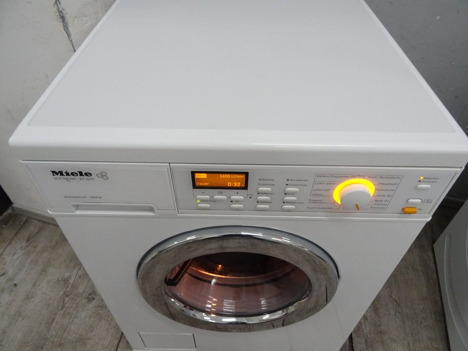 Waschtrockner Waschmaschine Miele WT2670 6/3Kg 1 JahrGarantie in Berlin