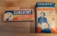 Alte Sunlicht Seife und Holstes Reis-Glanzstärke 50er Jahre Nordrhein-Westfalen - Mülheim (Ruhr) Vorschau