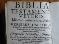 Alte hebräische Bibel, von 1677 Baden-Württemberg - Gammelshausen Vorschau