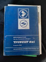 Betriebsanleitung Trabant 601 Ausgabe 1968 Sachsen-Anhalt - Nutha Vorschau
