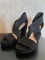 High Heels schwarz 39 mit Reißverschluss Samt H&M Niedersachsen - Wennigsen Vorschau