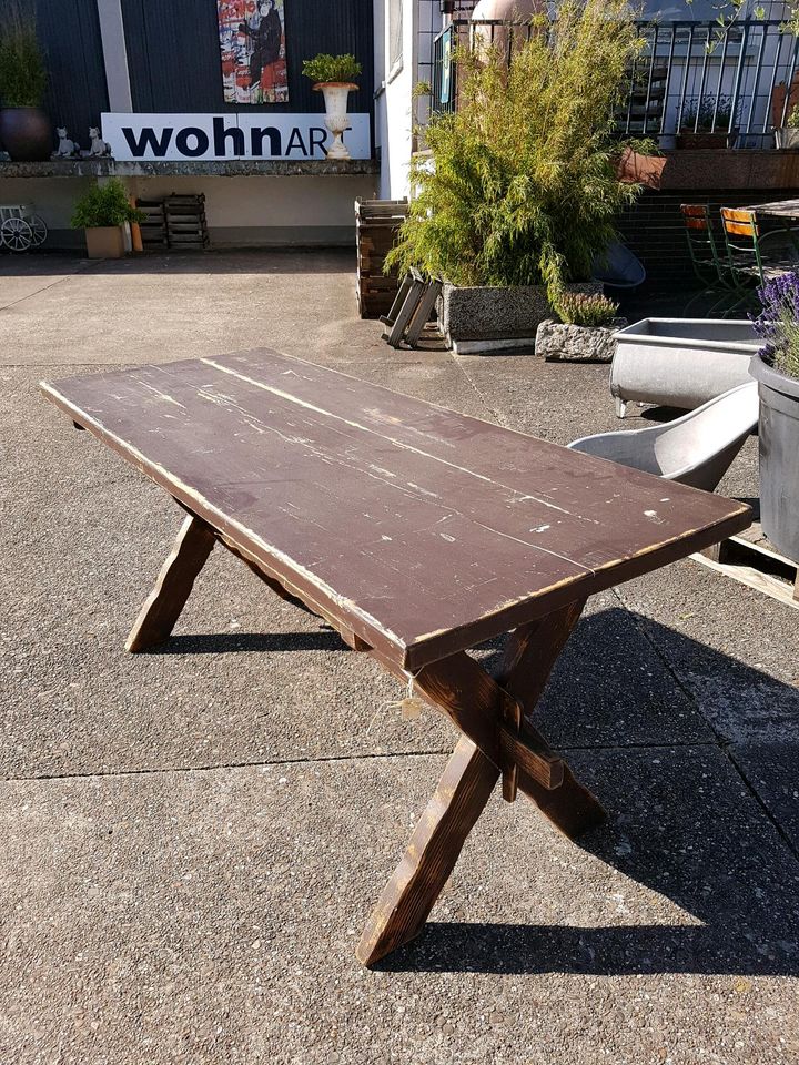 ★ ANTIK ★ Landhaus Küchentisch Esstisch Weichholz 170cm Holztisch Schreibtisch ★Vintage Tisch shabby chic von wohnART ANTIKMÖBEL in Neunkirchen-Seelscheid