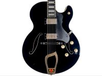 2007 Hagstrom HJ500 Jimmy Vintage Series Black Semihollow Hessen - Linsengericht Vorschau