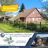 Ein Traum-Landhaus in Alleinlage, 1,63 ha Weide mit Stallgebäude in unmittelbarer Seenähe Niedersachsen - Uplengen Vorschau