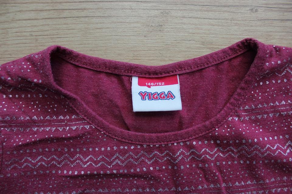 schickes T-Shirt für Mädchen von "YIGGA", Gr. 146/152 in Sögel