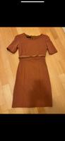 Taifun Kleid xs 34 Rost braun mit Gürtel Neuhausen-Nymphenburg - Neuhausen Vorschau
