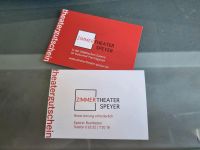 2 x Gutschein für das ZimmerTheater Speyer Rheinland-Pfalz - Ellerstadt Vorschau