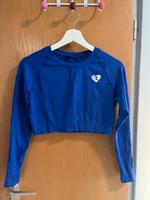 Königsblaues Crop-Sportshirt von Woman’s Best Nordrhein-Westfalen - Recklinghausen Vorschau